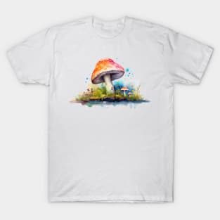 Watercolor Mushroom T-Shirt